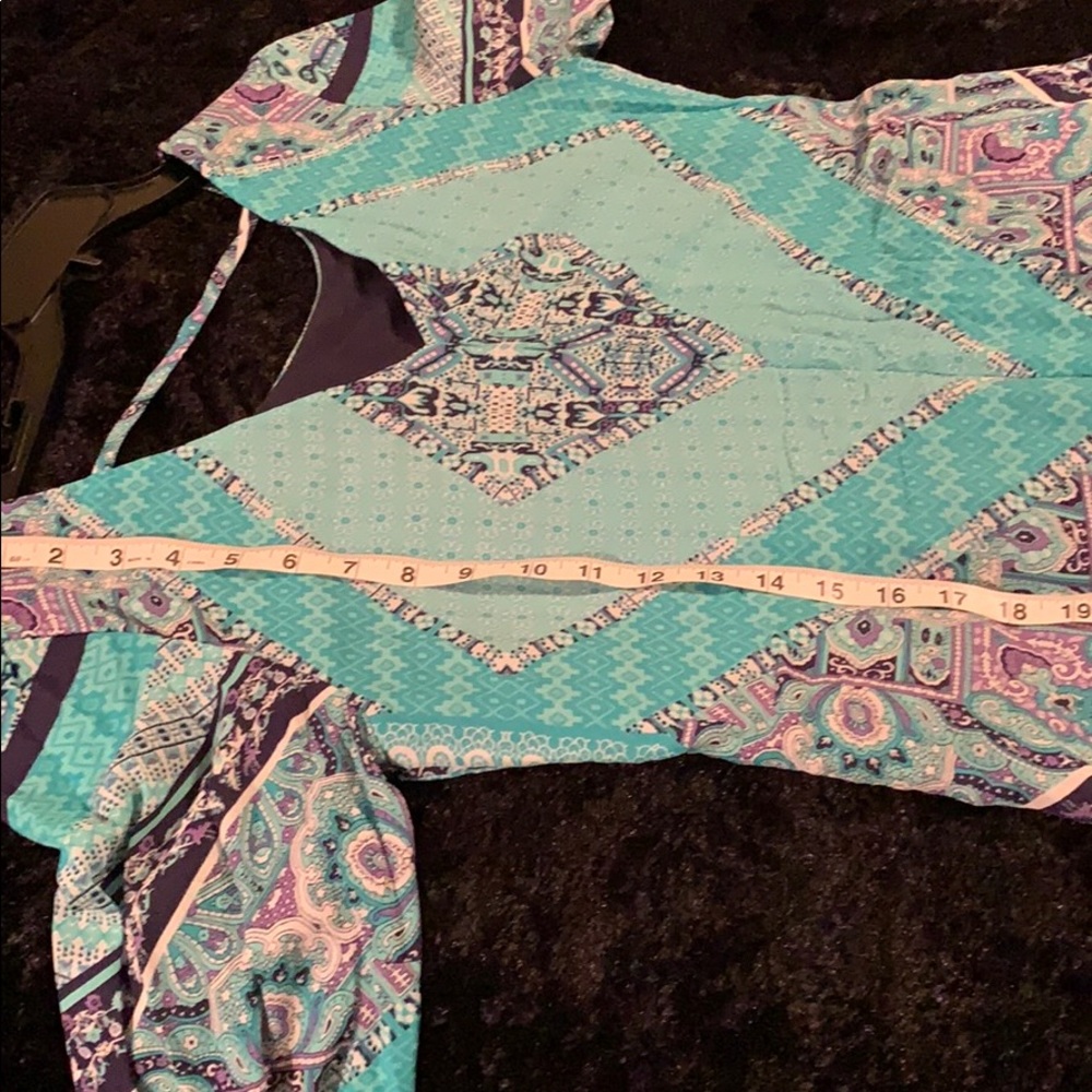 | Ladies Paisley Print Lined Dress | Size L | EUC - Picture 7 of 8